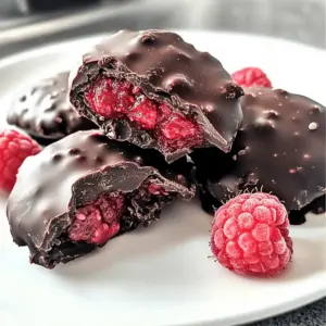 Chocolate Raspberry Chia Freezer Bites