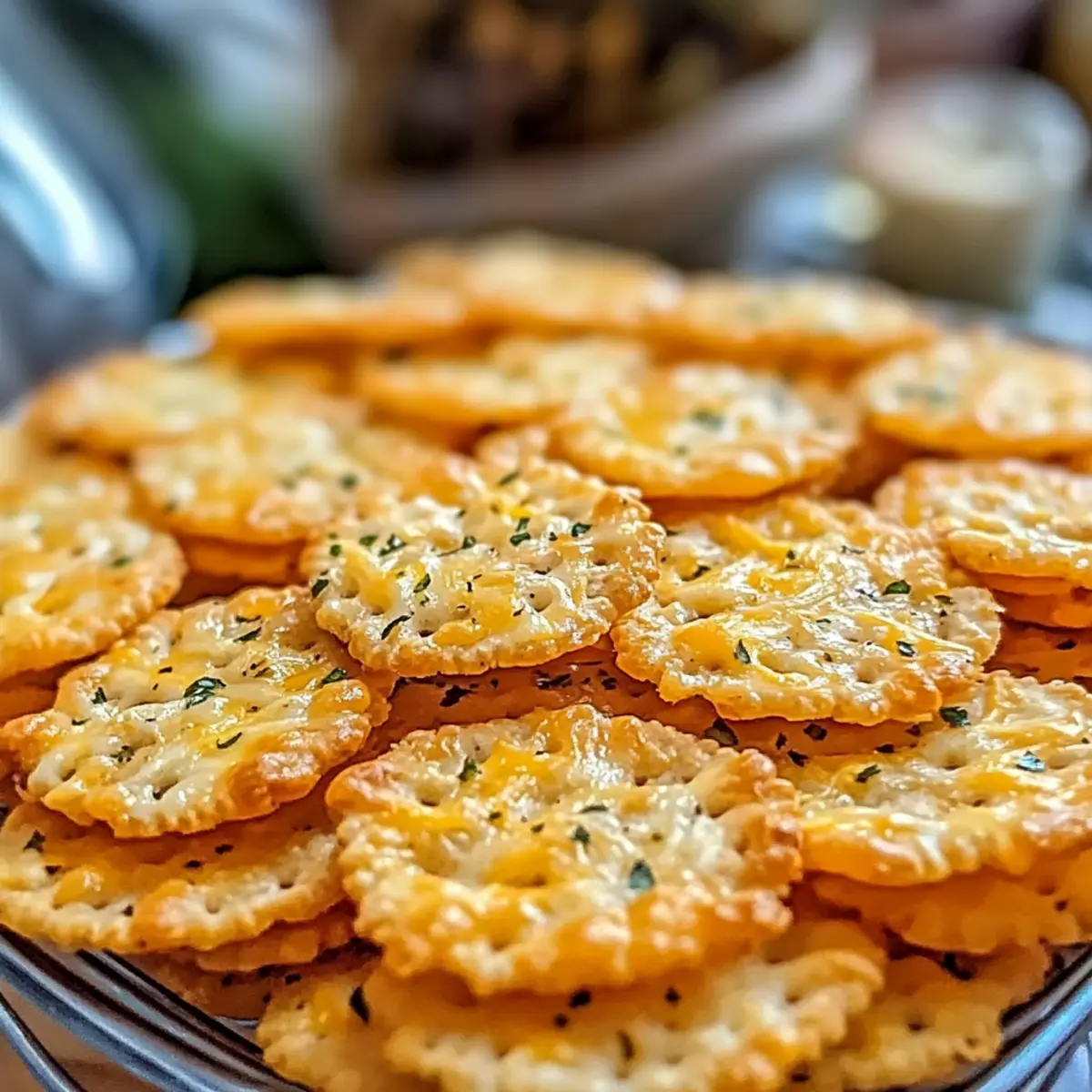 Cheesy Ranch Crackers