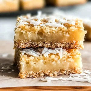 Chewy Coconut Bars