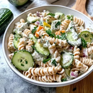 Tzatziki Pasta Salad