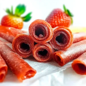 Strawberry Fruit Roll-Ups