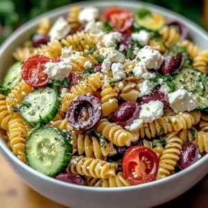Greek Pasta Salad