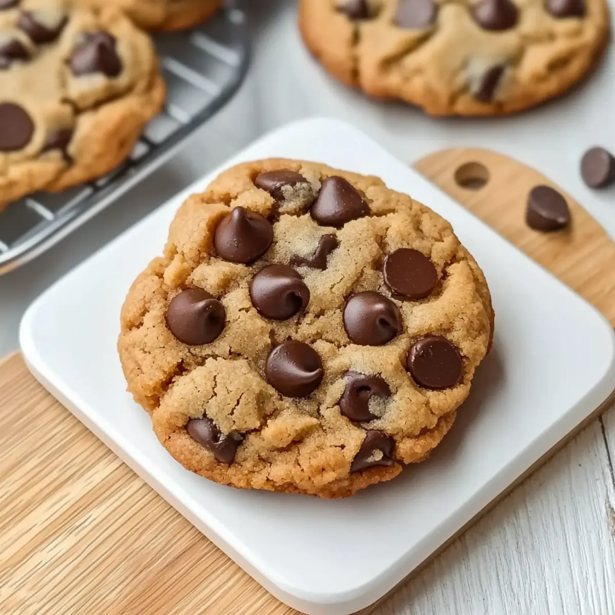 Peanut Butter Chocolate Chip Cookie