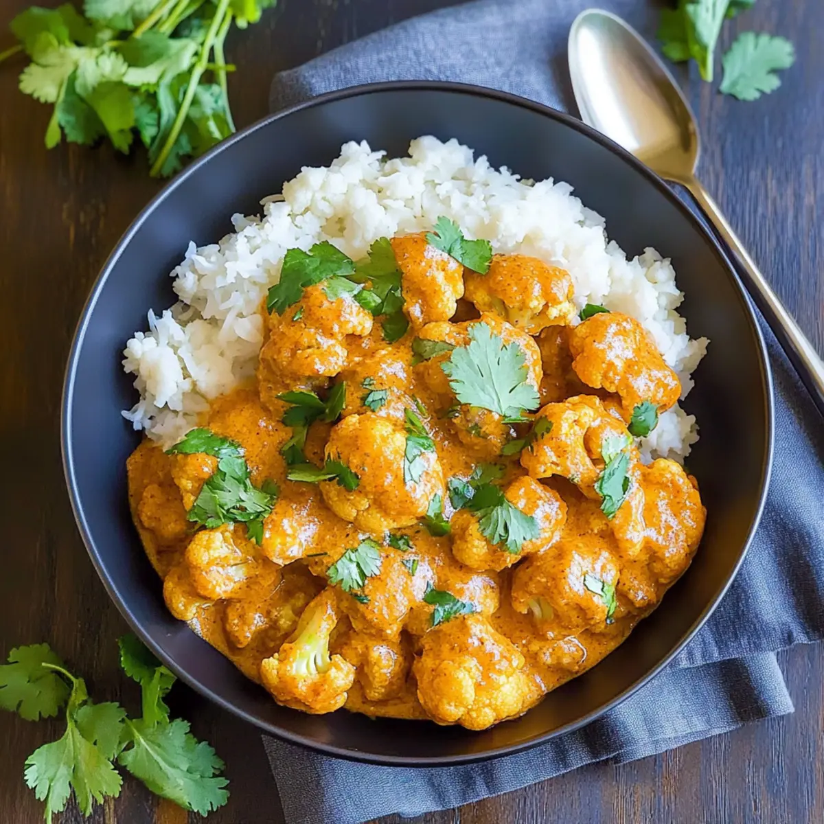 Indian-Style Butter Cauliflower