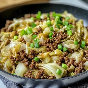 Ground Beef and Cabbage