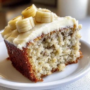 Banana Bread Cake with Cream Cheese Frosting
