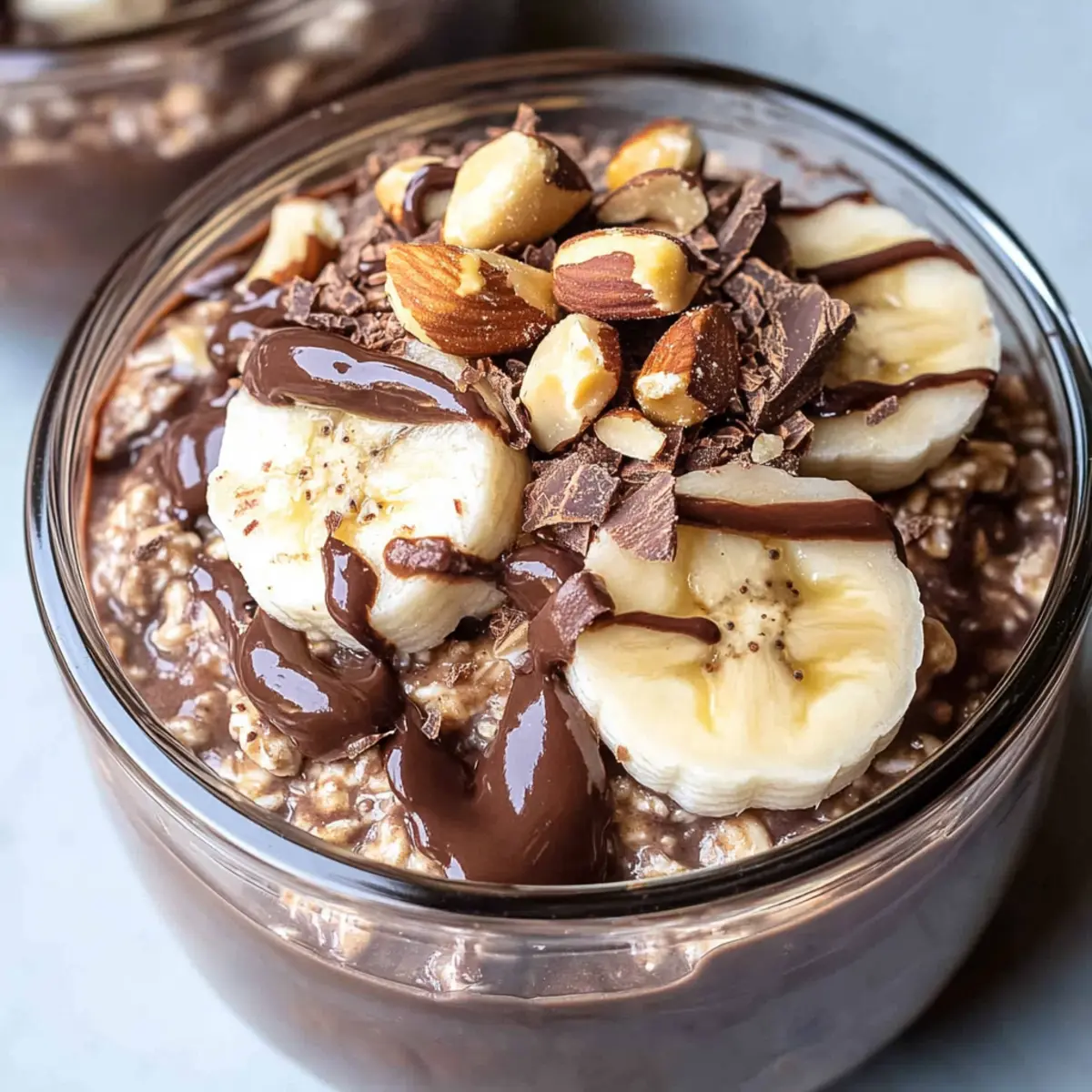 Nutella Overnight Oats