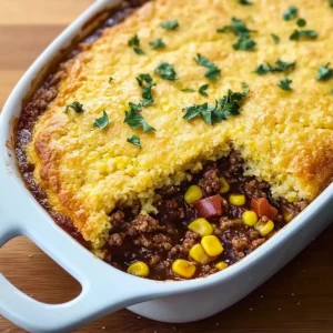 Cowboy Cornbread Casserole
