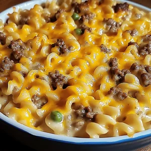 Cheddar Ranch Beef Casserole