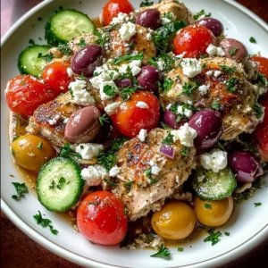 Slow Cooker Greek Chicken