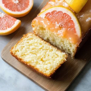 Grapefruit Yogurt Cake