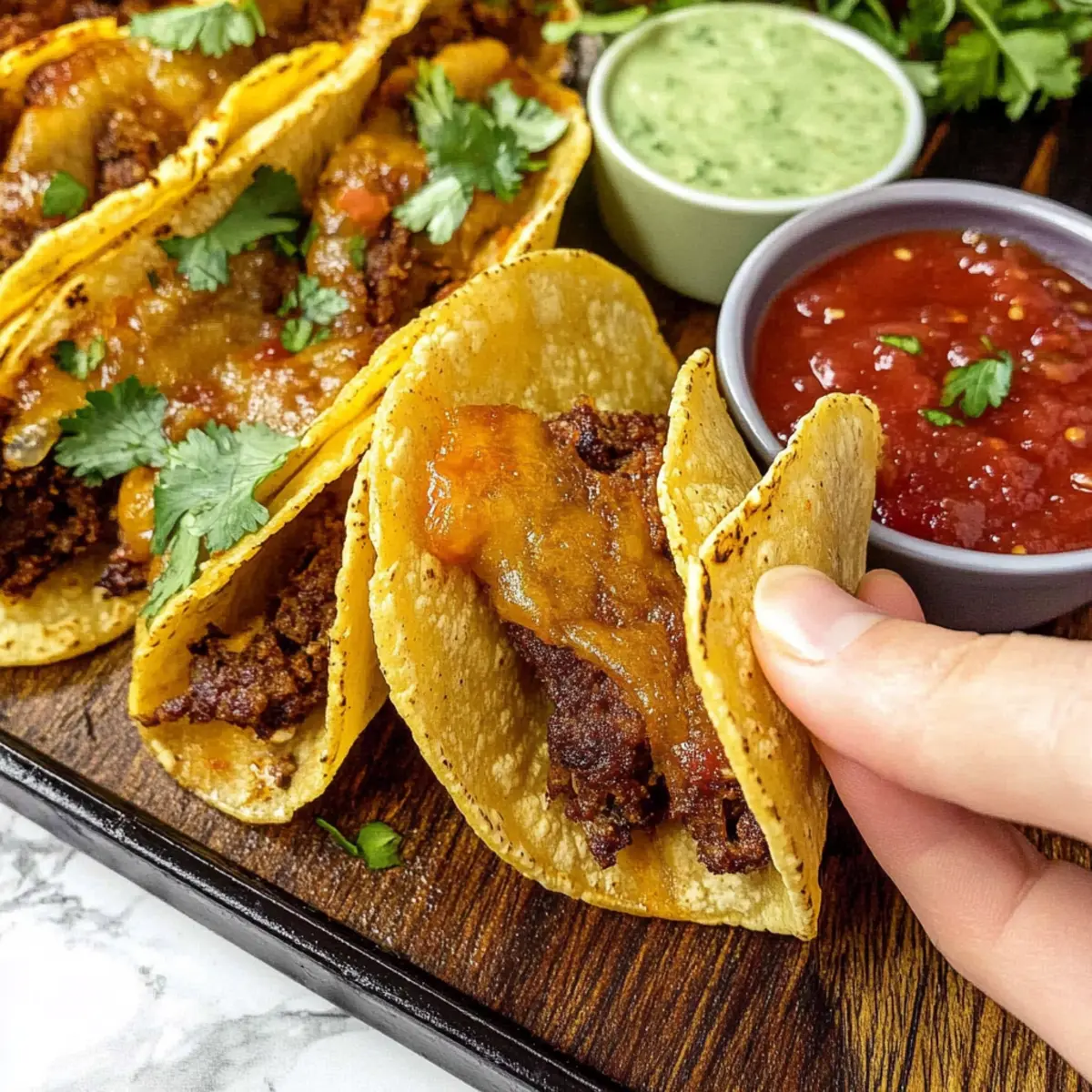 Baked Beef Tacos