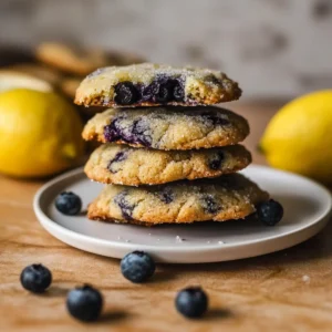 Lemon Blueberry Cookies