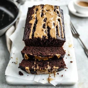 Chocolate Peanut Butter Banana Bread