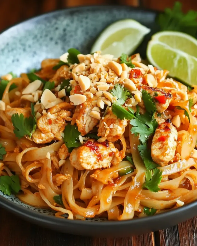 Chicken Pad Thai: A Flavorful Recipe You Must Try! - Tasty Delice
