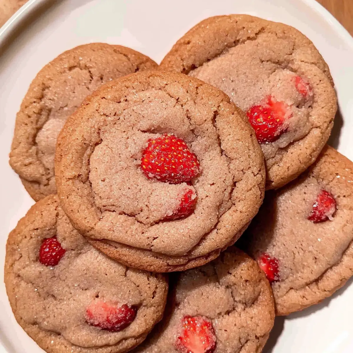 Strawberry Cookies