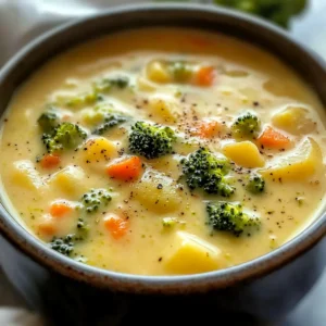 Potato Broccoli Cheddar Soup