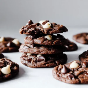 Triple Chip Chocolate Cookies