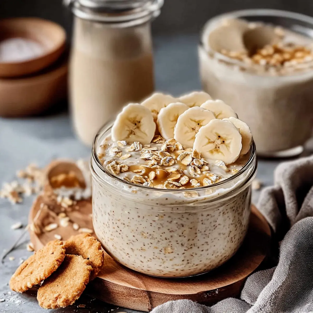 High-Protein Sugar Cookie Overnight Oats