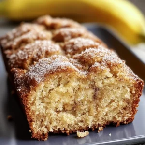 Snickerdoodle Banana Bread