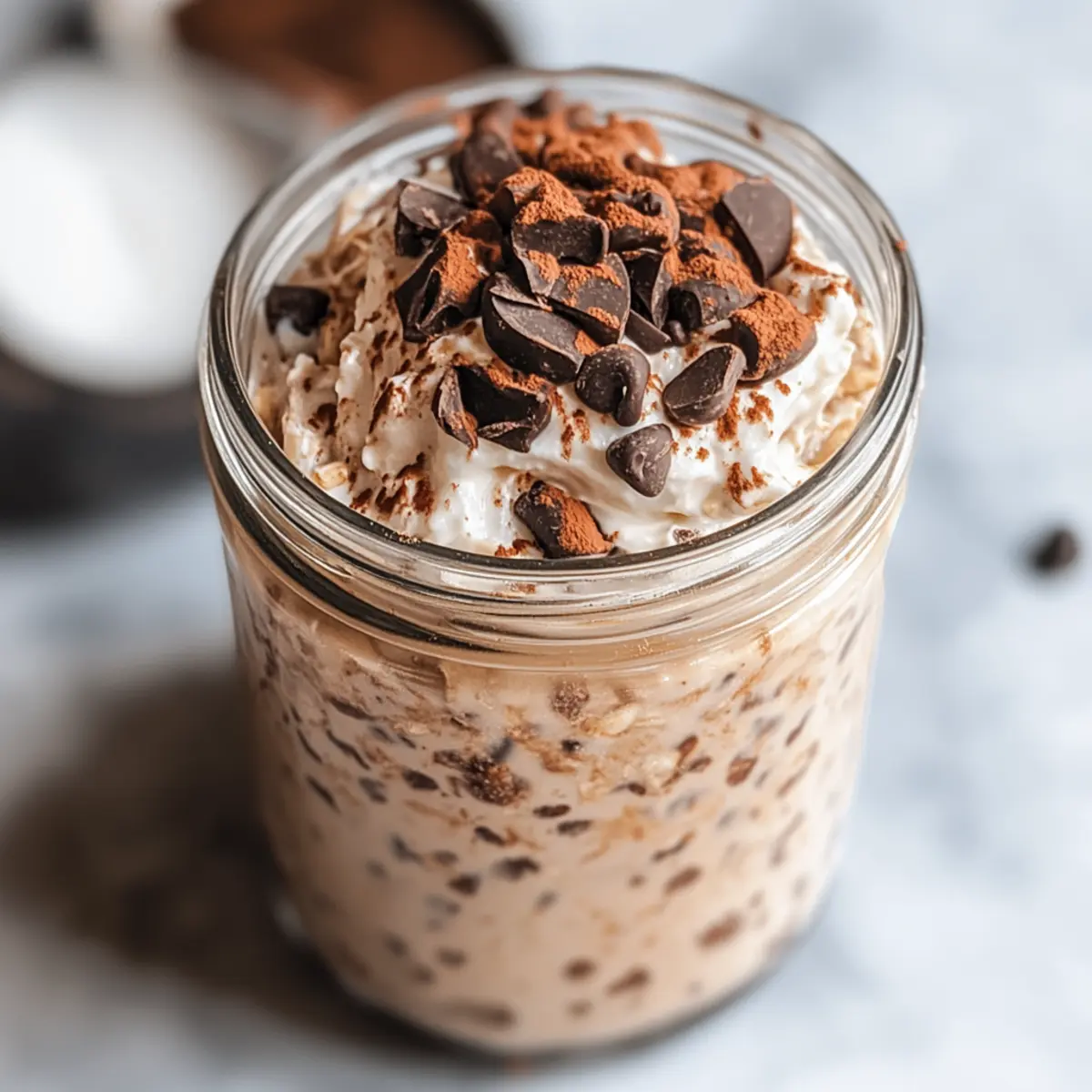 Tiramisu Overnight Oats