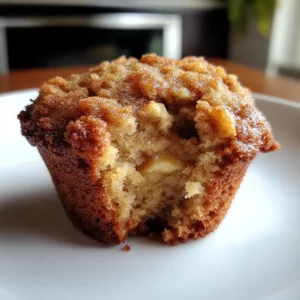 Coffee Cake Banana Bread Muffins
