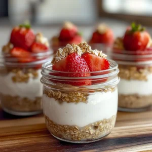 Strawberry Cheesecake Overnight Oats