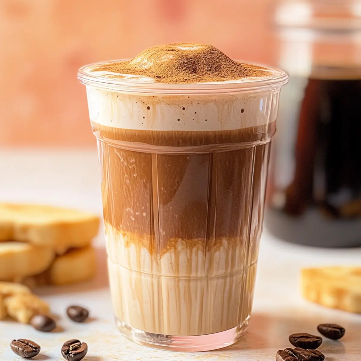 French Toast Iced Latte