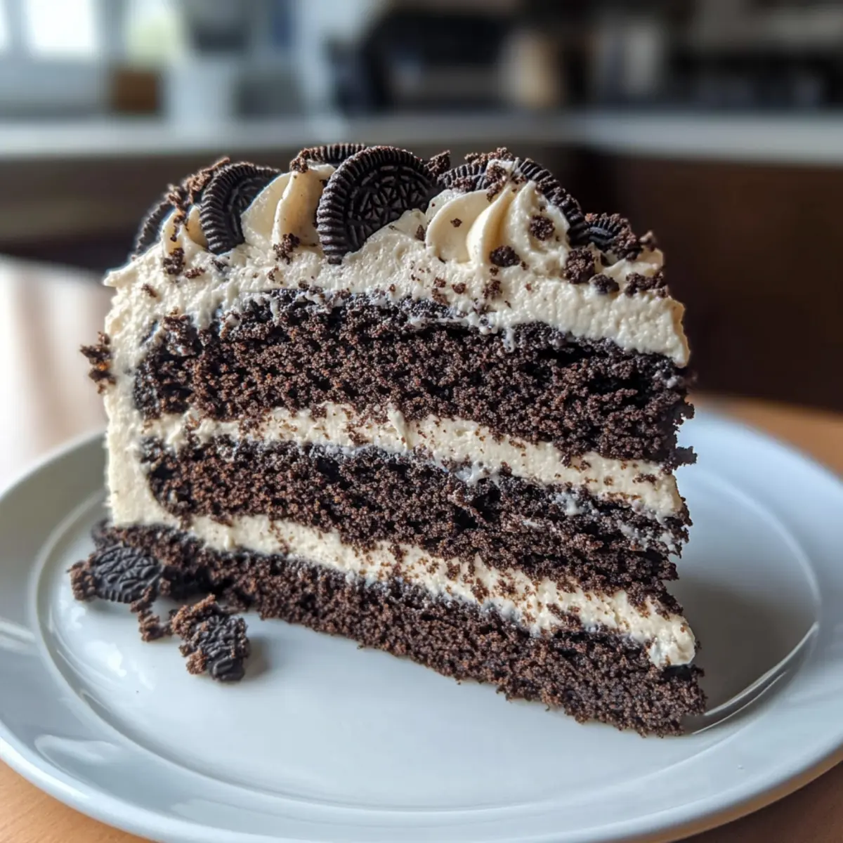 Cookies and Cream Oreo Cake