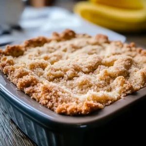 Banana Bread Crumb Cake