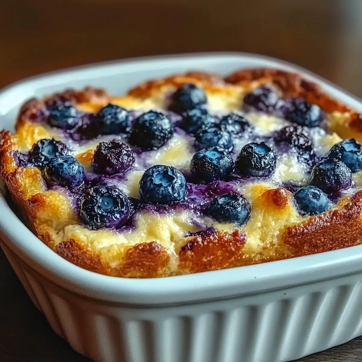 Blueberry Buttermilk Pancake Casserole