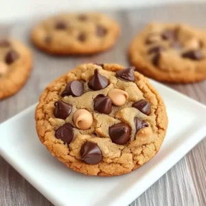Peanut Butter Chocolate Chip Cookies