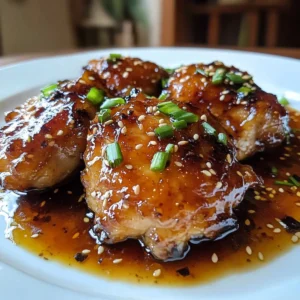 Sweet & Savory Honey Garlic Chicken