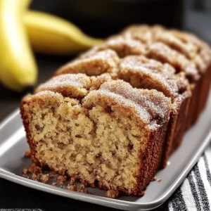 Snickerdoodle Banana Bread