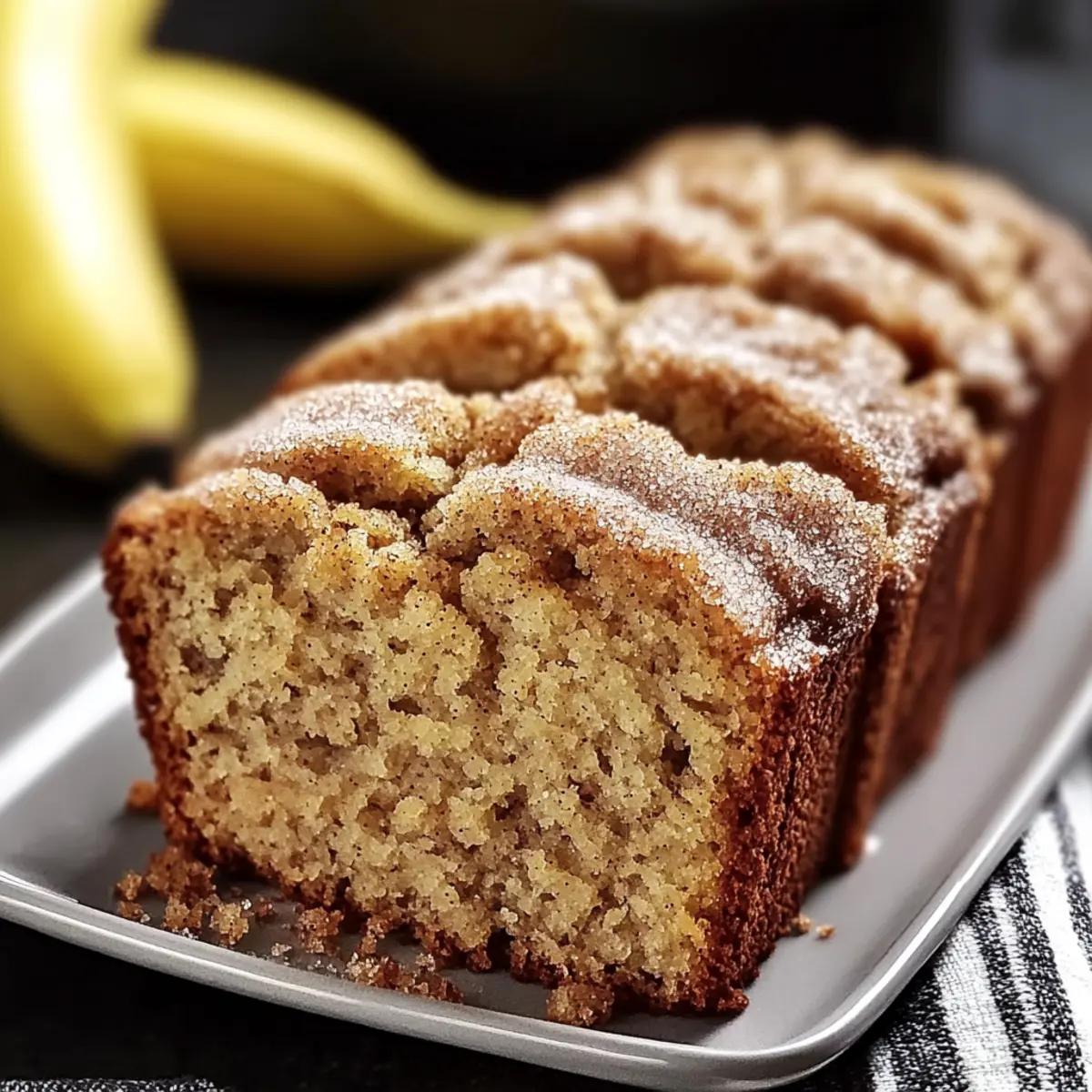 Snickerdoodle Banana Bread