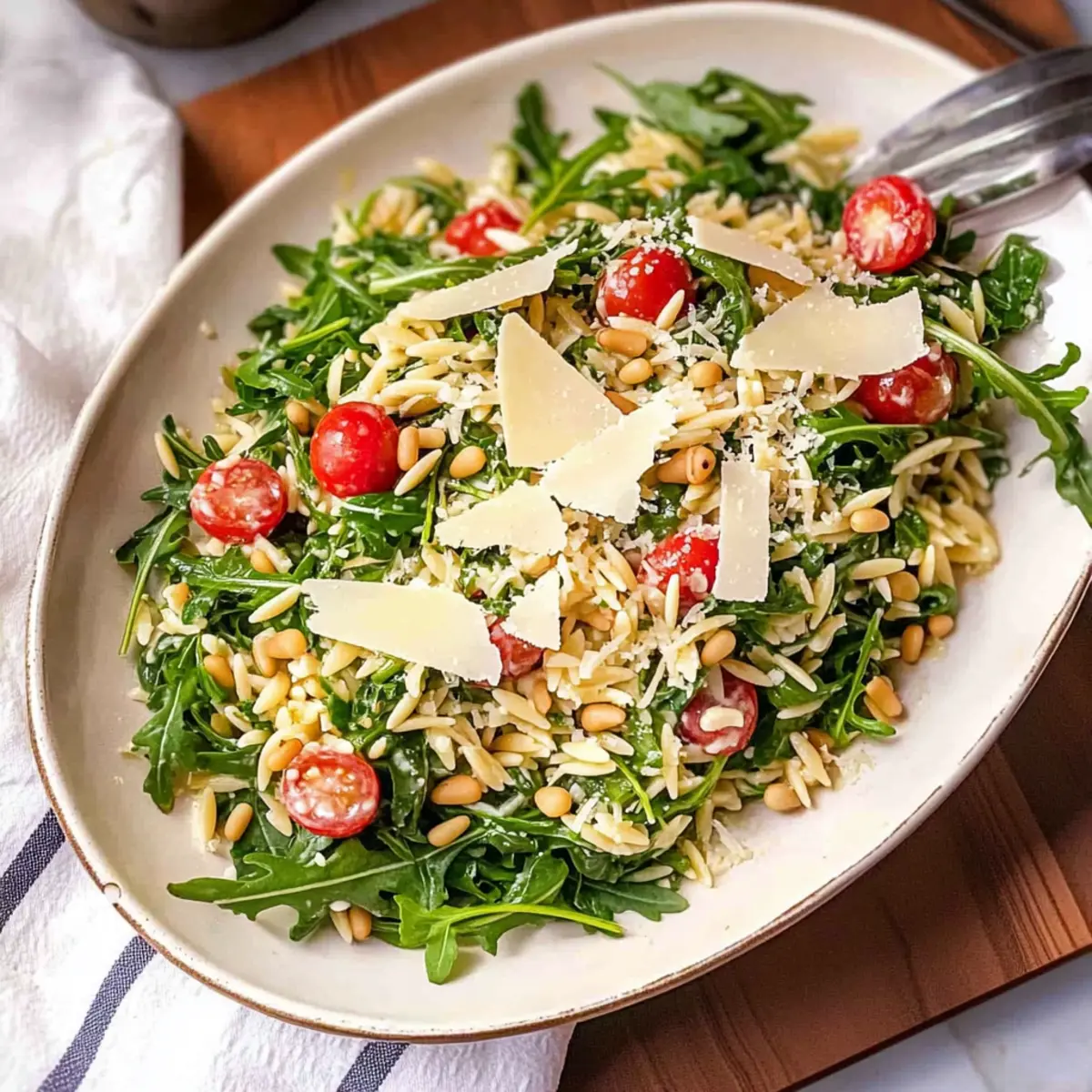 Arugula Orzo Salad