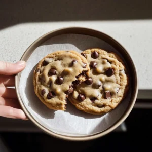 Two Huge Chocolate Chip Cookies