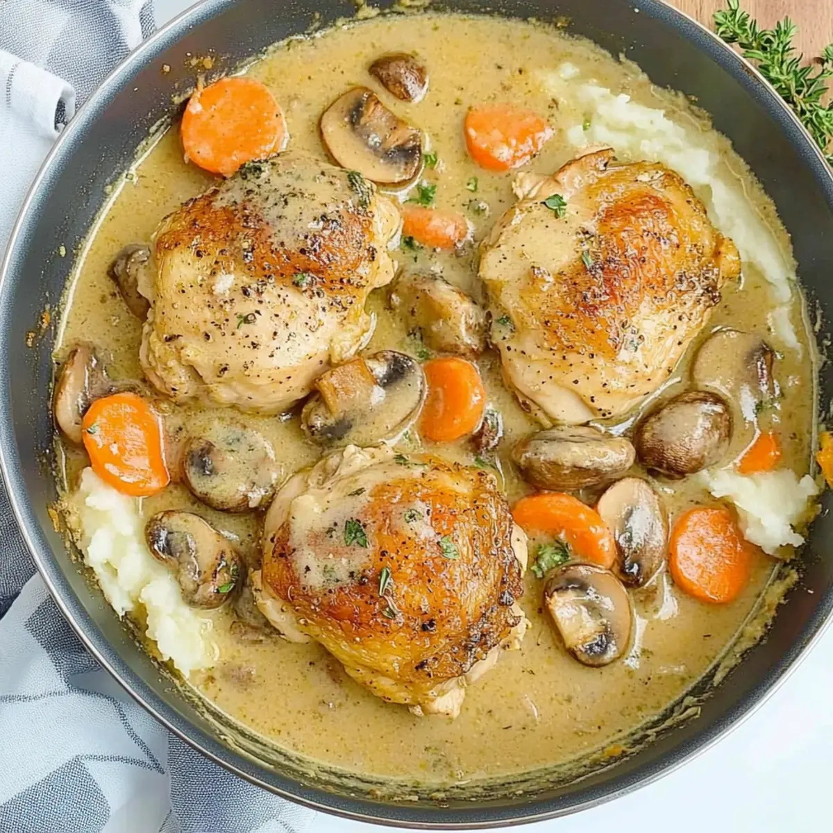 Chicken Fricassee
