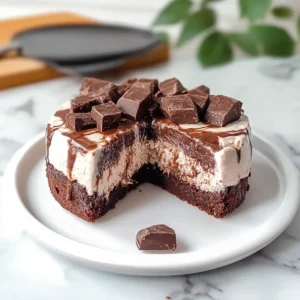 Brownie Ice Cream Cake