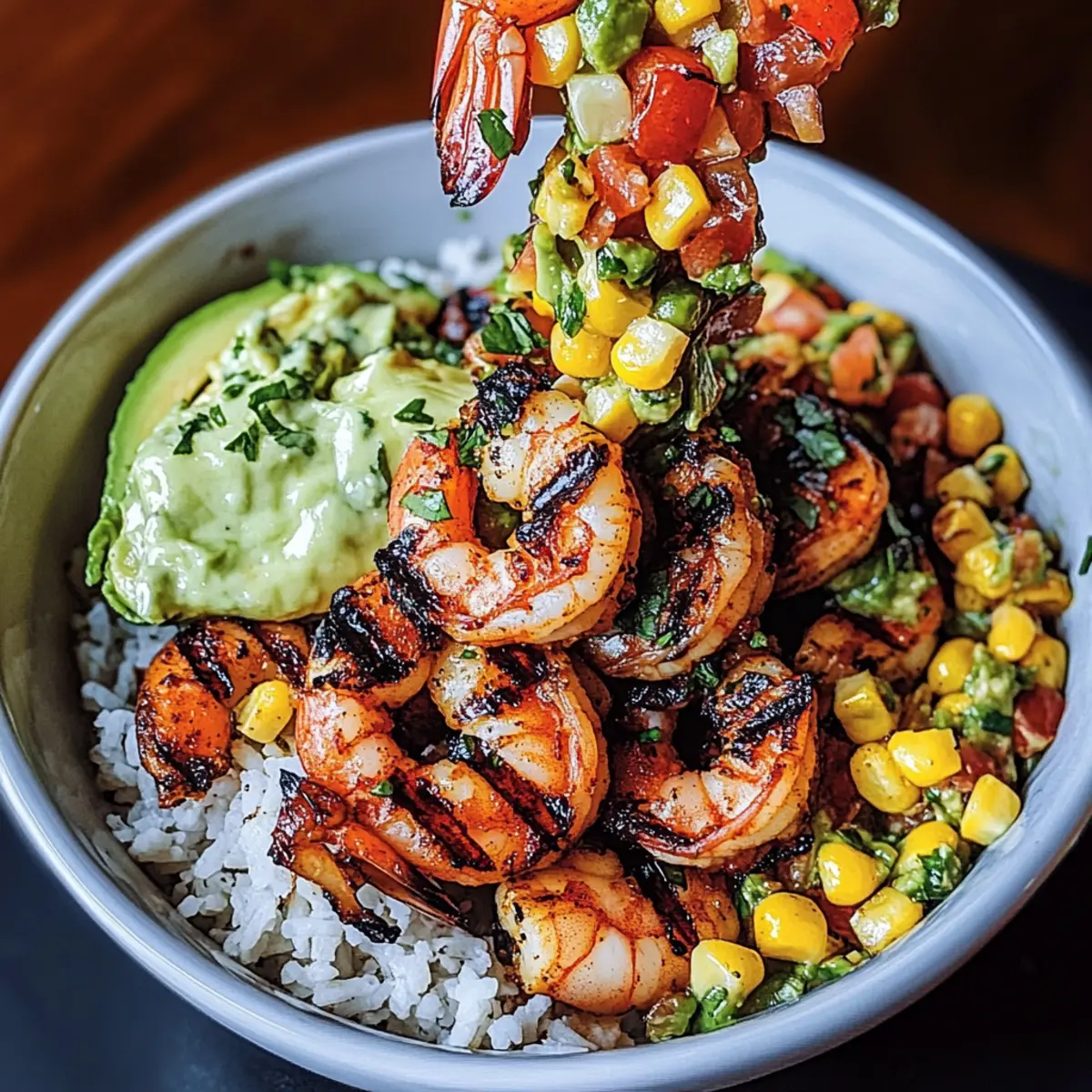 Grilled Shrimp Bowl