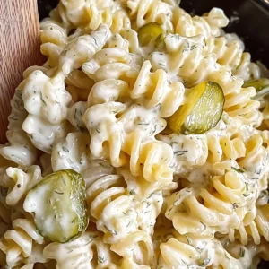 Dill Pickle Pasta Salad