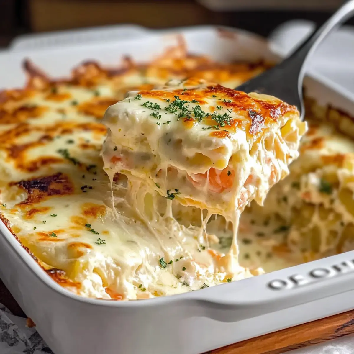 Seafood Lasagna with Shrimp and Crab
