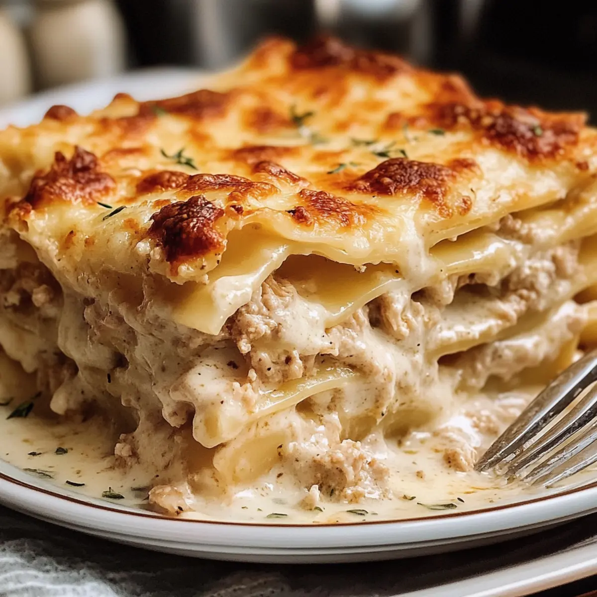 Crack Chicken Lasagna