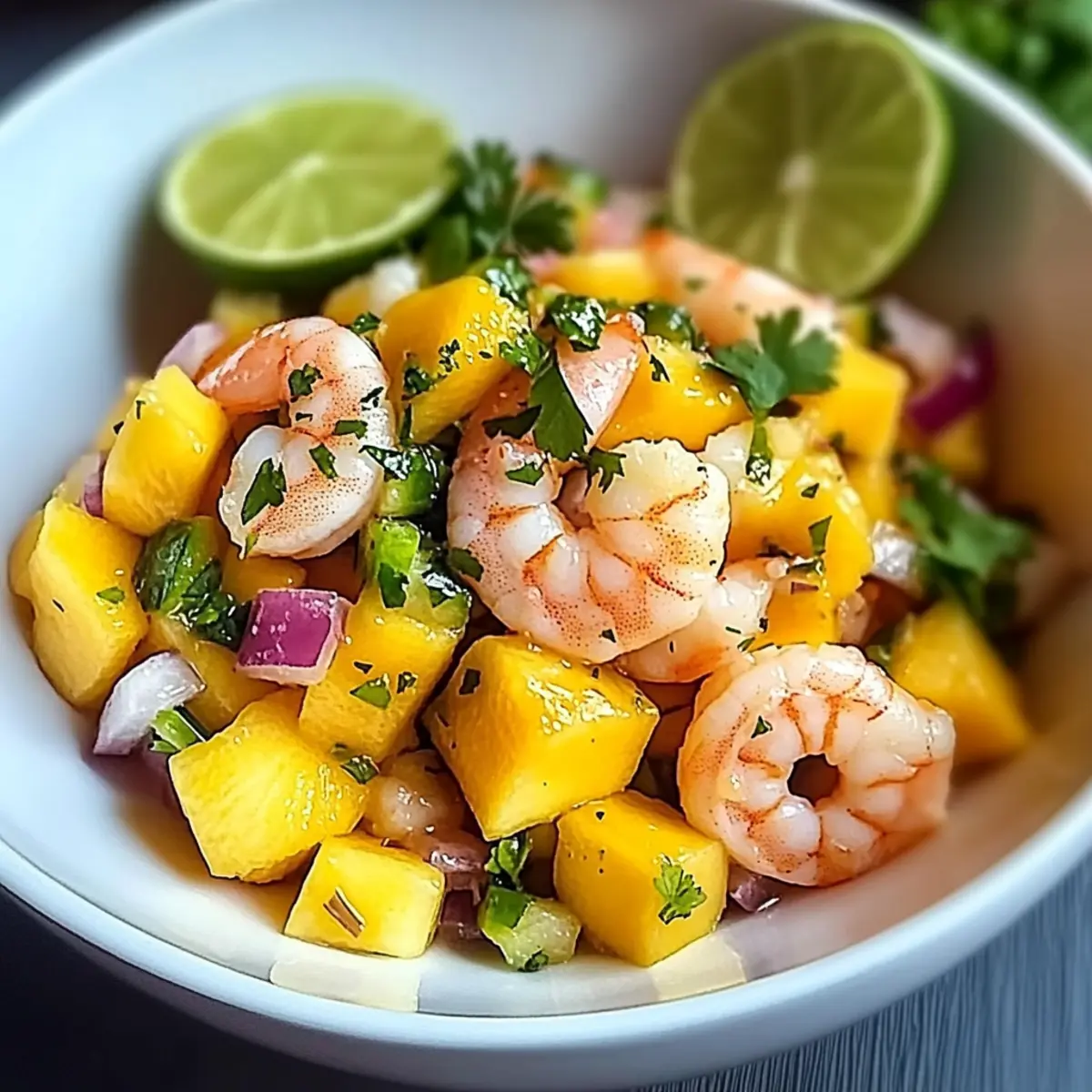 Mango Shrimp Ceviche
