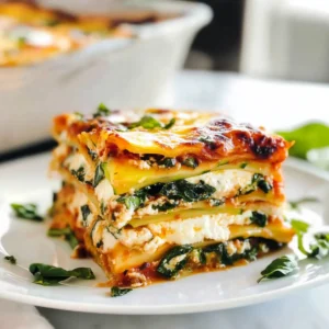 Gluten Free Veggie Lasagna
