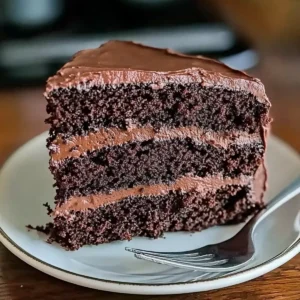 Two Layer Chocolate Cake
