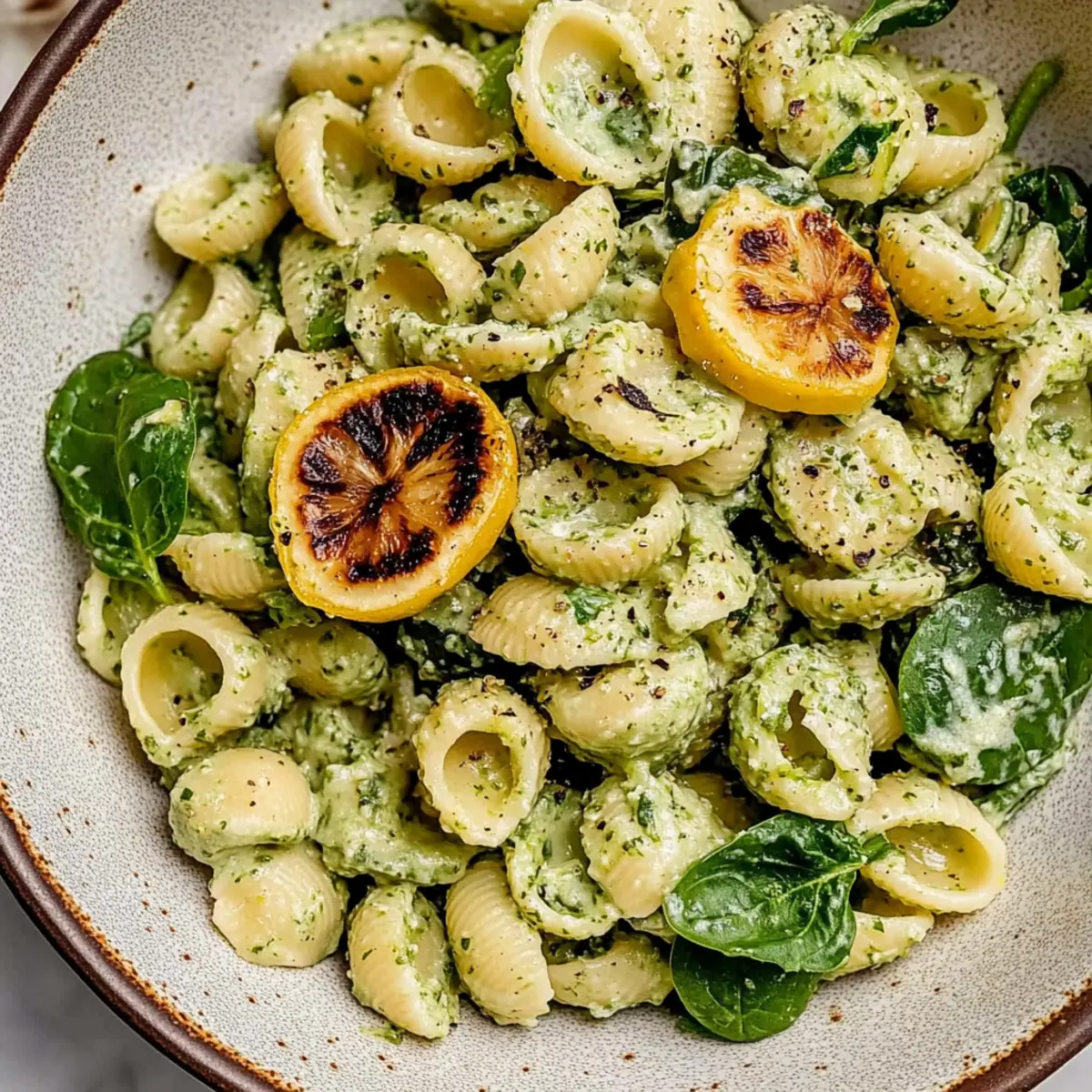 Lemon Basil Pasta Salad