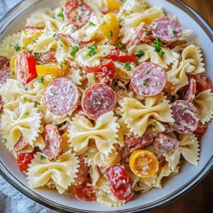 Italian Grinder Pasta Salad