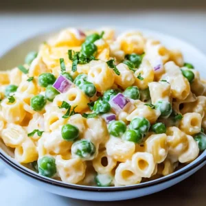 Pea Pasta Salad