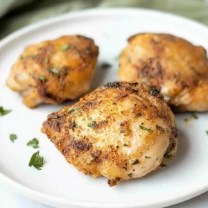 Baked Boneless Skinless Chicken Thighs